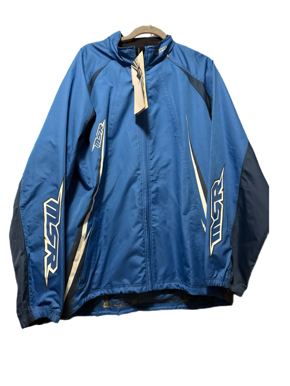 MSR Pak Jak Motocross Jacket Blue Men’s XL New With Tags Riding Windbreaker